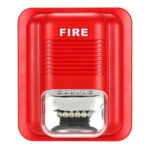 EFA-126 - SIRENA CON FLASHER ROJA CONTRA INCENDIO - DSW