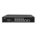 NSW2010-10T-POE-IN - Switch 8 Puertos PoE + 2 Puerto 10/100 Base-TX - Uniview