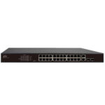 NSW2010-24T2GC-POE-IN - Switch 24 Puertos PoE + 2 Puerto 10/100/1000Base-TX + 2 SFP - Uniview