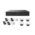 UNV-KIT-4CAM+NVR4CH-L - KIT UNV 4CH | 2.0MP | TASA Bits 80 Mbps | P2P | ONVIF - Uniview