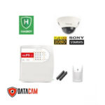 KIT-HSP9-CABCAM/2 - KIT ALARMA RESIDENCIAL P9 CAB + Cámara IP Domo 2MP - Hagroy